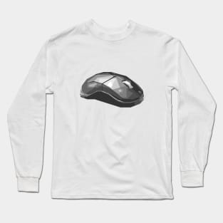 Mousepad Black & White Long Sleeve T-Shirt